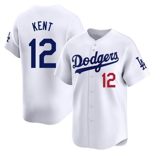 Men's Los Angeles Dodgers Jeff Kent Limited White Home Jersey