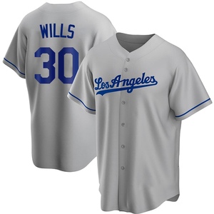 Maury Wills 1962 Brooklyn Dodgers Mitchell & Ness Authentic Throwback Jersey  - Cream 