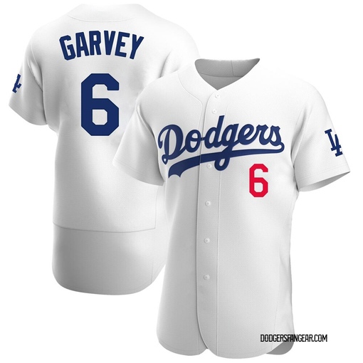 Autographed Los Angeles Dodgers Steve Garvey Fanatics Authentic White  Majestic Replica Jersey