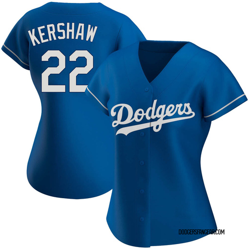 Men's Los Angeles Dodgers Clayton Kershaw Majestic Royal 2018 World Series  Cool Base Player Jersey