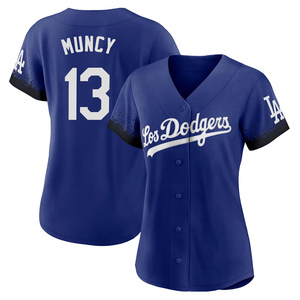 Men's Los Angeles Dodgers Max Muncy 13 2020 World Series Champions Golden  Jersey Black - Bluefink