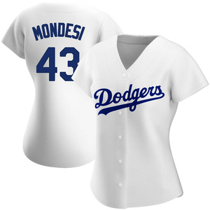 Raul Mondesi 1997 Los Angeles Dodgers Road Jersey w/ Jackie 50th Patch  (S-3XL)