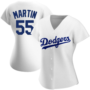 Los Angeles Dodgers Russell Martin Royal Replica Men's Alternate