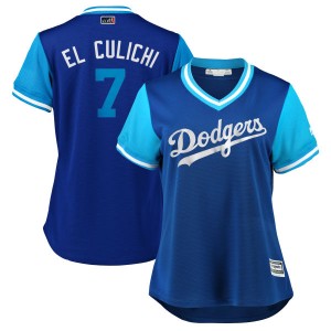 Women's Los Angeles Dodgers Julio Urias Majestic White Home Cool Base  Player Jersey