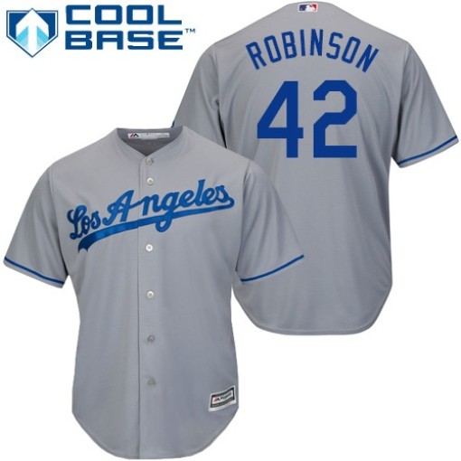 Jackie Robinson Brooklyn Dodgers Majestic Women's Cool Base